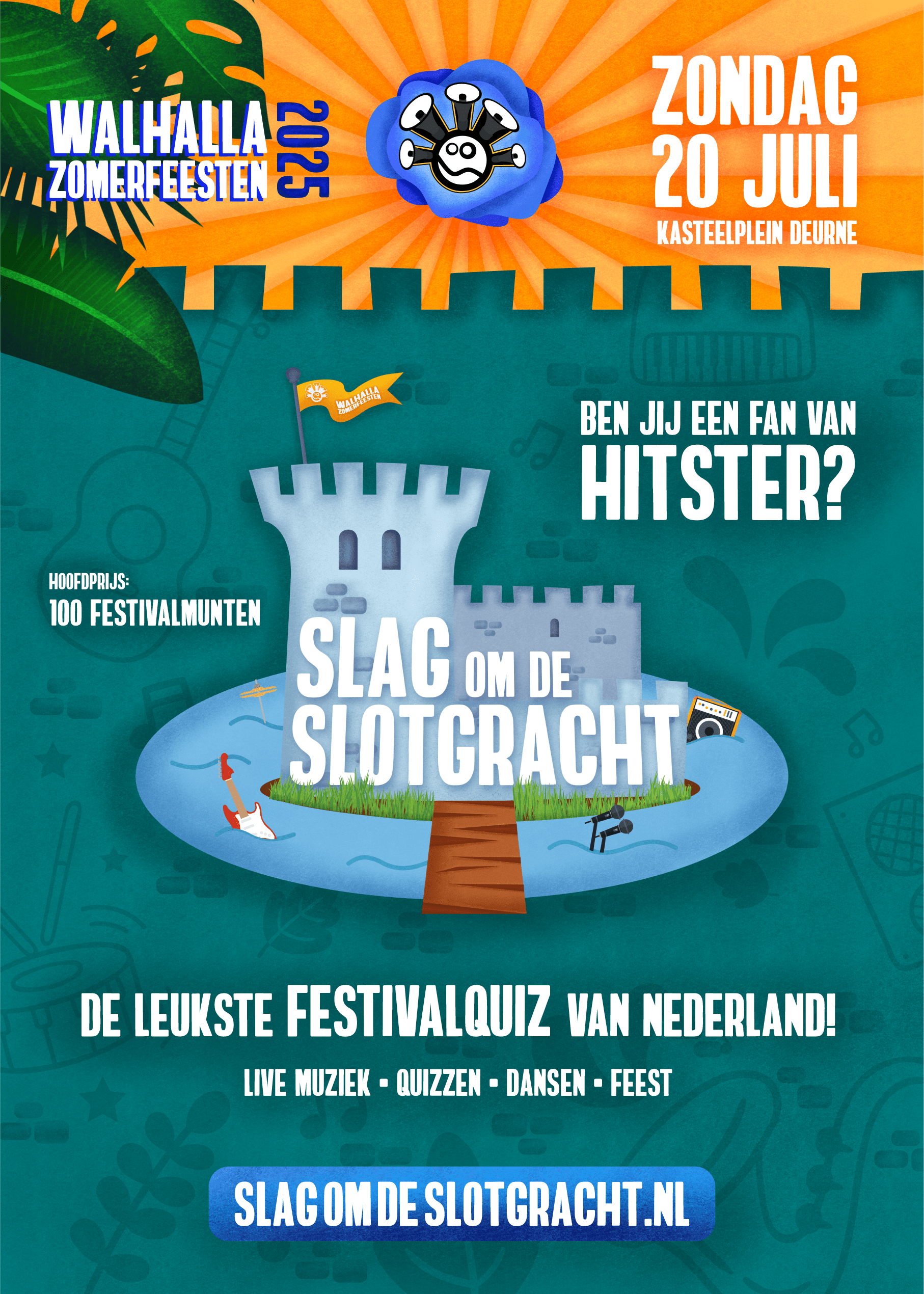 Poster Slag om de Slotgracht 2025